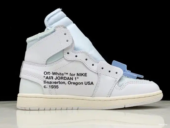 Rep TBK Air High 1 Retro Jordan Off-White White AQ0818-100 0615